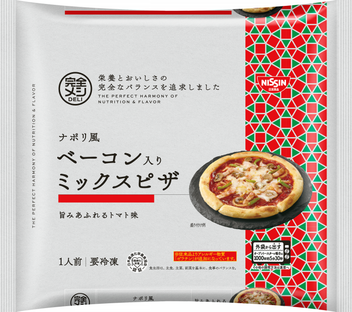 ナポリ風ベーコン入りミックスピザの製品画像