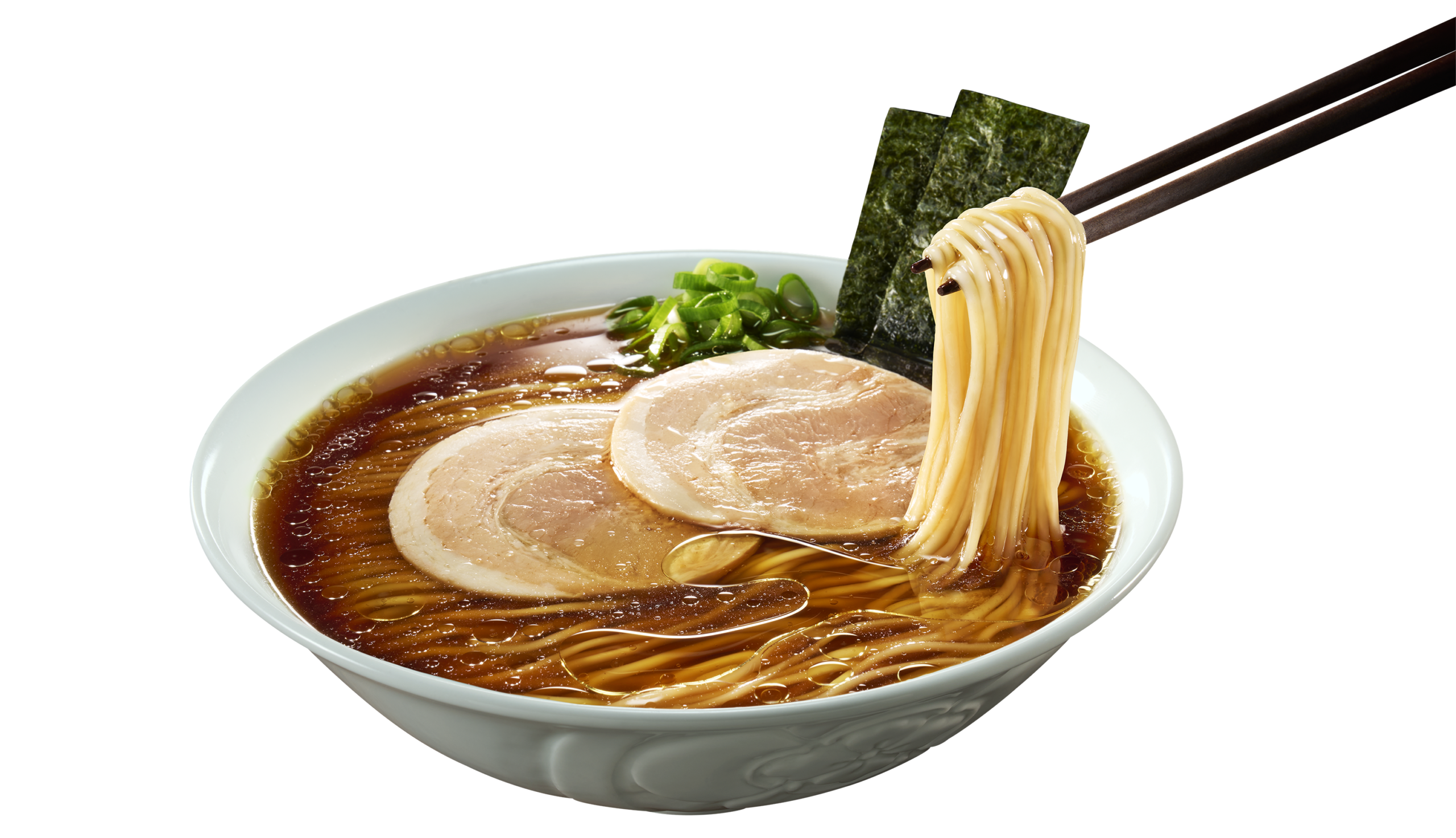 【キンレイ】お水がいらないプレミアム 飯田商店醤油らぁ麺の製品画像