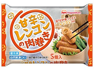 甘辛レンコンの肉巻きの製品画像