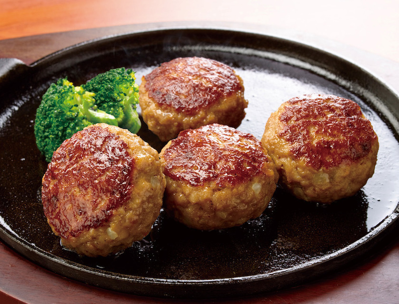 【味の素冷凍食品】「ごろんと」肉厚ハンバーグの製品画像