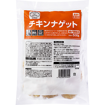 チキンナゲットの製品画像