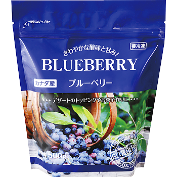 冷凍ブルーベリーの製品画像