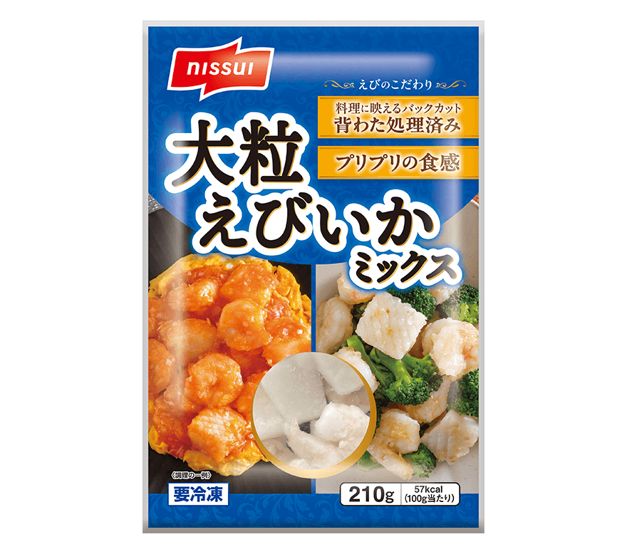 【ニッスイ】大粒えびいかミックスの製品画像